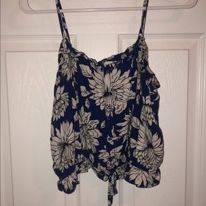 Floral tank top